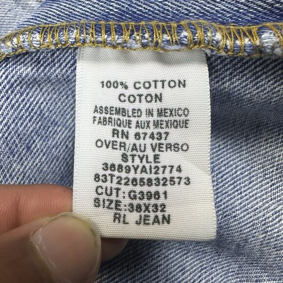 Vintage Baggy Polo Jeans Co Jeans - Picture 5 of 6